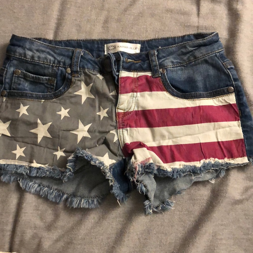 American Flag shorts